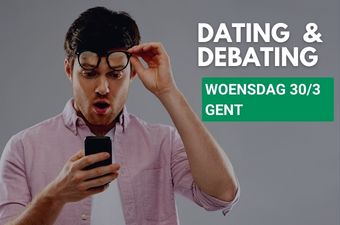 Dating & Debating-sessie woensdag 30/3 in Gent